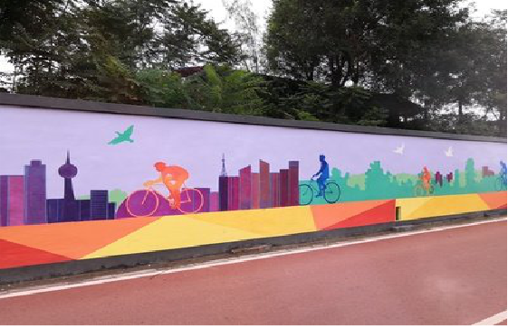 黄平墙体彩绘-围墙