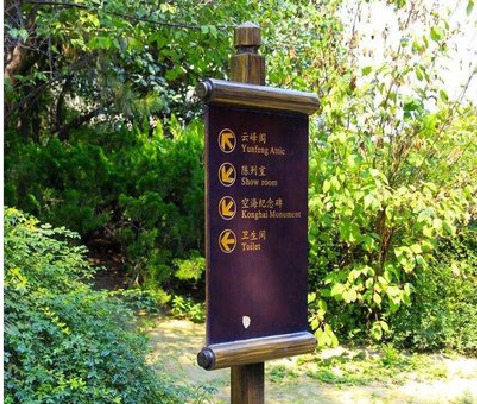 黄平标识牌与环境之间有什么关系？