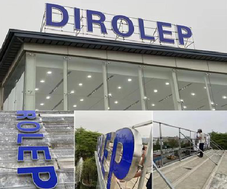 黄平楼顶发光字安装的注意事项。